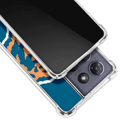 NFL Chicago Bears Retro Logo Moto G Play 5G (2025) Clear Case